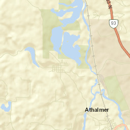 Invermere Street Map