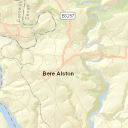 Bere Alston Street Map