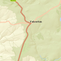 Horrabridge Street Map