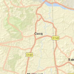 Cucq Street Map