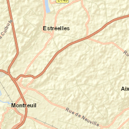 Montreuil Street Map