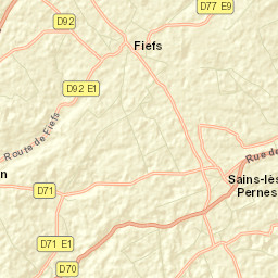 Pas-de-Calais Street Map