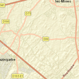 Vermelles Street Map