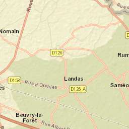 Saméon Street Map
