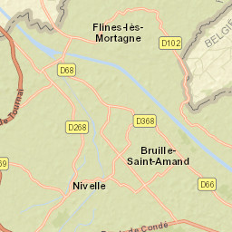 Bruille-Saint-Amand Street Map