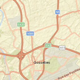 Brunehault Street Map