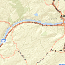 Andenne Street Map