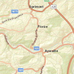 Sprimont Street Map
