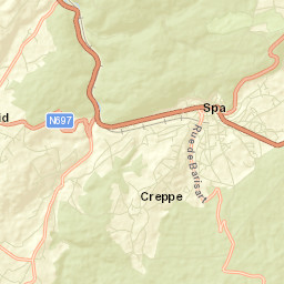 Spa Street Map
