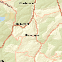 Hellenthal Street Map