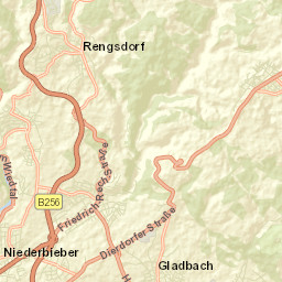 Rengsdorf Street Map