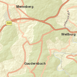 Merenberg Street Map