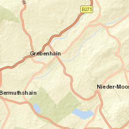 Grebenhain Street Map