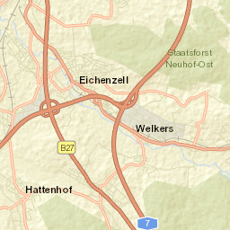 Eichenzell Street Map