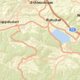 Schleusingen Street Map
