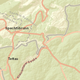 Tettau Street Map