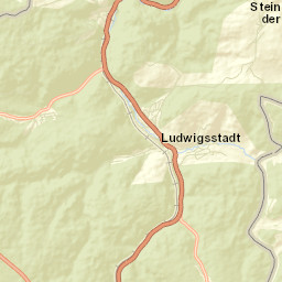 Ludwigsstadt Street Map