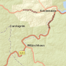 Schönheide Street Map