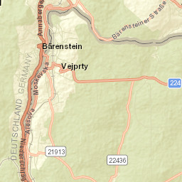 Vejprty Street Map