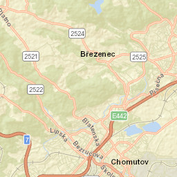 Chomutov Street Map