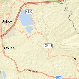 Jirkov Street Map