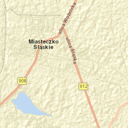 Miasteczko Śląskie Street Map