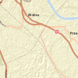 Przędzel Street Map