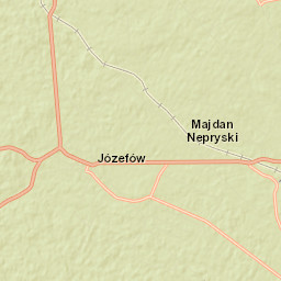 Józefów Street Map