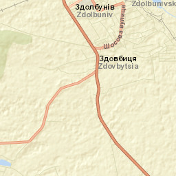 Zdovbytsya Street Map