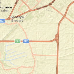 Knyazhichi Street Map