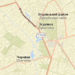 Zgurovka Street Map