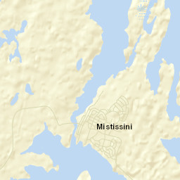 Mistissini Street Map