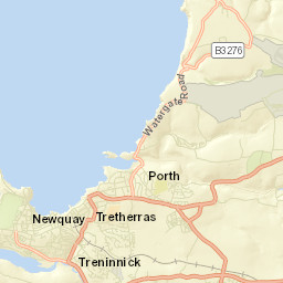 Newquay Street Map