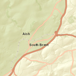 South Brent Street Map