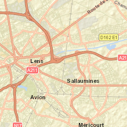Loison-sous-Lens Street Map