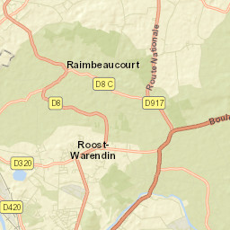 Râches Street Map