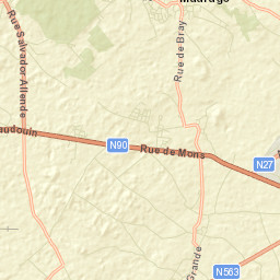 Estinnes-au-Val Street Map