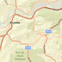 Floreffe Street Map