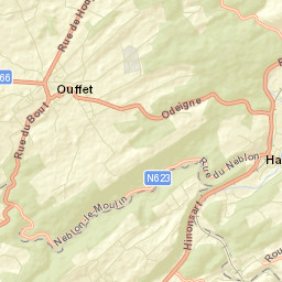 Hamoir Street Map