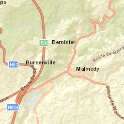 Malmédy Street Map