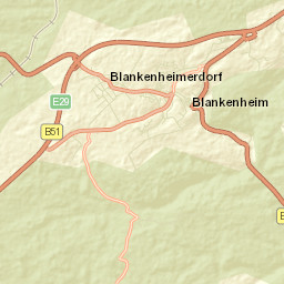 Blankenheim Street Map
