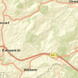 Weibern Street Map