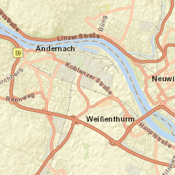 Neuwied Street Map