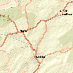 Nidda Street Map