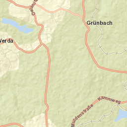 Grünbach Street Map