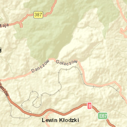 Lewin Kłodzki Street Map