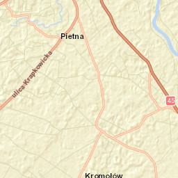 Powiat krapkowicki Street Map