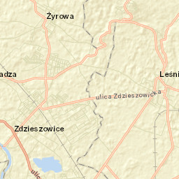 Zdzieszowice Street Map