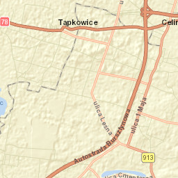 Sączów Street Map