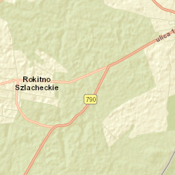 Rokitno Szlacheckie Street Map